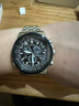 西鐵城（CITIZEN）手表男日韓表光動(dòng)能電波三眼間藍時(shí)尚商務(wù)禮物CB5866-55E新年 曬單實(shí)拍圖