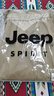 JEEP SPIRIT吉普工裝褲男士褲子男秋冬季休閑褲男多口袋男褲 卡其色加絨 L 曬單實(shí)拍圖