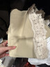 三彩2025秋季新款休閑套裝無(wú)袖馬甲上衣半身裙花邊兩件套M 卡其色 S 155/80A 曬單實(shí)拍圖