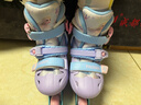 迪士尼 輪滑鞋兒童平花鞋專(zhuān)業(yè)男女童鎖輪報班溜冰鞋全套滑輪旱冰初學(xué) 報班+一體支架-紫冰雪套+三層包 M 自帶鎖輪(適合日常鞋碼27-31） 曬單實(shí)拍圖