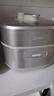 美的（Midea）品牌官方電壓力鍋IH高壓鍋健康0涂層5L家用煲湯全自動(dòng)智能預約雙膽煮飯電飯煲4-6人快排MY-S5971K 曬單實(shí)拍圖
