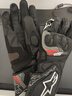 Alpinestars SP-8 V3 a星摩托車(chē)手套賽道公路防摔騎士機車(chē)皮男騎士手套 黑色10歐版 XL 曬單實(shí)拍圖