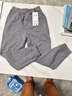 暇步士（Hush Puppies）童裝男童長(cháng)褲春秋大童兒童寬松運動(dòng)褲子衛褲 中花灰   160    曬單實(shí)拍圖