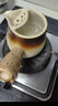 烤奶茶壺烤茶壺圍爐煮茶罐罐壺側把套裝帶蓋可干燒大容量茶杯子 漸變條紋-奶罐壺-小號+蓋子 650ml 曬單實(shí)拍圖