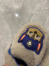 汪汪隊立大功（PAW PATROL）兒童棉拖鞋冬季男孩室內毛毛絨保暖男童棉拖鞋包跟寶寶棉鞋 3646米白色阿奇 17.5 內長(cháng)17.5cm200適合27/28碼 曬單實(shí)拍圖