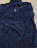 優(yōu)衣庫男裝女裝燈芯絨工裝襯衫長(cháng)袖襯衣休閑復古480295 68 深藍色 M 曬單實(shí)拍圖