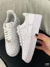 耐克Air Force 1 07 Essential 女鞋低幫復古迷你刺繡運動(dòng)休閑鞋 HF1058-133 38.5 曬單實(shí)拍圖
