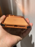 派凡【隱形邊框殼】適用蘋(píng)果iPhone17promax手機殼金屬鏤空散熱裸機手感超薄防摔保護套獨特帶鏡頭蓋 元氣橙【分離式鏡頭蓋/鏤空散熱/四角氣囊防摔】 iPhone 17 Pro Max 曬單實(shí)拍圖