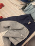 恒源祥兒童秋褲保暖褲 男童青少年加厚夾棉款空氣層保暖打底褲 曬單實(shí)拍圖