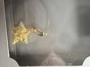周大?？棄?mèng)星星星黃金吊墜女(工費260)約1.8g EOF1870生日禮物 曬單實(shí)拍圖