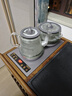 茶皇子（CHAHUANGZI）全自動(dòng)上水電熱燒水壺雙底部加水鈦底盤(pán)發(fā)熱家用茶臺一體泡茶專(zhuān)用茶桌嵌入式電茶爐KS14 0.8L KS14【桶裝水、凈水器兩用】 曬單實(shí)拍圖
