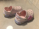 牧童嬰兒洞洞鞋夏季新款拖鞋男童海邊沙灘鞋可愛(ài)卡通透氣女寶寶涼鞋 海星粉 18 底標140/鞋內長(cháng)13.5cm 曬單實(shí)拍圖
