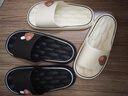 紅豆買(mǎi)1送1拖鞋女款2026新款室內家居浴室防滑防臭情侶涼拖鞋外穿夏季 白色+黑色【小蘑菇】 組合裝 女38-39+男42-43 曬單實(shí)拍圖