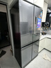 美的（Midea）571升十字門(mén)冰箱家用大容量超薄零嵌風(fēng)冷無(wú)霜一級能效灰色BCD-571WUSPZM(E)國家補貼 曬單實(shí)拍圖