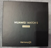 HUAWEI WATCH 5 46mm基礎款深錆色不銹鋼表殼蒼穹黑首創(chuàng  )X-TAP智感窗eSIM通信手表華為智能手表watch5 曬單實(shí)拍圖
