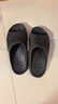 李寧（LI-NING）運動(dòng)拖鞋男女四季情侶一字拖鞋家居洗澡海邊防滑防異味外穿拖鞋 曬單實(shí)拍圖