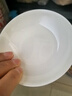 斯凱綈（Sky Top）盤(pán)子骨瓷吃碟家用陶瓷小調味碟純白餐具醬油醋碟4英寸4件套裝 曬單實(shí)拍圖