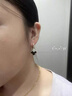 伊燦黑色四葉草耳環(huán)女精致氣質(zhì)耳墜高級感耳釘2025年新款爆款耳環(huán)耳飾 黑色四葉草耳環(huán) 曬單實(shí)拍圖