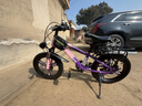 永久（FOREVER）兒童山地車(chē)兒童自行車(chē)兒童山地自行車(chē)6到12歲小學(xué)生新款變速單車(chē) 豪華粉紫|6速+一體輪+后座+車(chē)燈 18寸|身高120-150cm 曬單實(shí)拍圖
