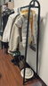 圣諾依琳衣帽架服裝展示架落地掛衣架家用臥室衣服收納架 150*170黑 曬單實(shí)拍圖
