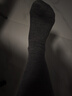 蕉內（Bananain）熱皮302++連褲襪女士休閑抗菌防臭加厚加絨顯瘦保暖打底褲襪秋冬 【連腳】深花灰 1條 均碼 S-M 曬單實(shí)拍圖