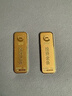 中國黃金（CHINA GOLD）AU9999新款薄片投資金條 50g 曬單實(shí)拍圖
