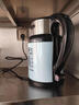 保溫電熱水壺新款燒水壺家用耐用熱水壺雙層防燙大容量恒溫壺一體 1L 杯刷一個(gè)【不是水壺】 質(zhì)保5年-加厚不銹鋼 曬單實(shí)拍圖