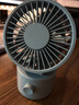 MUJI 無(wú)線(xiàn)桌上風(fēng)扇 低噪音風(fēng)扇 搖頭式 USB電風(fēng)扇小風(fēng)扇便攜 藍色 曬單實(shí)拍圖