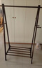 穩納衣架落地實(shí)木衣帽架可折疊置物架臥室掛衣架簡(jiǎn)約晾6612H 曬單實(shí)拍圖