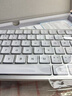 B.O.W航世HD363CL-2 雙模無(wú)線(xiàn)藍牙鍵盤(pán)充電適用筆記本臺式iPad華為小米平板辦公靜音打字專(zhuān)用  銀白色 曬單實(shí)拍圖