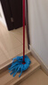 微力達德國拖把家用老式傳統無(wú)紡布地拖吸水墩布一拖凈拖布1桿2頭 曬單實(shí)拍圖