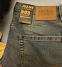 杰克·瓊斯（JACK&JONES）男裝26年新款春夏季【涼感】牛仔褲男903直筒休閑顯腿長(cháng)牛仔褲子 E39 中牛仔藍 常規 32 175 W32/L32 曬單實(shí)拍圖