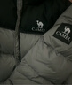 駱駝（CAMEL）【迪麗熱巴同款】羽神短款羽絨服熱反射升溫保暖加厚連帽面包服 幻影黑/夜泊藍，男女，734CA6B605B5 L 曬單實(shí)拍圖