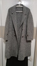 尚都比拉冬季雙面呢大衣女長(cháng)款寬松氣質(zhì)高級感重磅毛呢外套 遠山灰 XL 曬單實(shí)拍圖