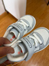 基諾浦兒童軟底學(xué)步鞋 春秋款透氣運動(dòng)鞋板鞋 魔術(shù)貼休閑童鞋GW1653 亮白/淺灰 21 130mm 適合腳長(cháng)130-135mm 曬單實(shí)拍圖