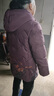 鴨鴨（YAYA）奶奶冬裝羽絨服60歲70老太太婚宴衣服中老年媽媽款喜慶加厚外套女 曬單實(shí)拍圖
