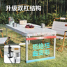沃特曼(Whotman)折疊桌子1.2m加固戶(hù)外擺攤宣傳長(cháng)條地推書(shū)桌電腦飯餐桌 曬單實(shí)拍圖