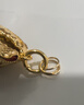 18K金開(kāi)口圈閉扣圈DIY項鏈開(kāi)口環(huán)手鏈接口配件結尾萬(wàn)能彈簧連接扣 18k黃金 百搭細版雙圈：直徑4.0 曬單實(shí)拍圖