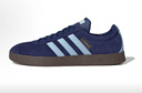 adidas「T頭鞋」VL COURT 2.0復古休閑板鞋德訓鞋阿迪達斯輕運動(dòng) 深藍/淺藍/樹(shù)脂黃 (推薦女生選小半碼)   42 曬單實(shí)拍圖