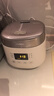 美的電飯煲1-2-3人 家用0涂層316L不銹鋼內膽電飯鍋小型 迷你智能多功能定時(shí)煮小米粥鍋微壓 母嬰級【上蓋可拆洗】白 2L 曬單實(shí)拍圖
