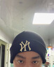MLB帽子男女帽子25秋冬季新款毛線(xiàn)帽舒適針織帽3ABNV0556-50BKS-F 曬單實(shí)拍圖