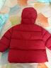 巴拉巴拉童裝兒童羽絨服男童女童2025新款春裝拜年服紅色國風(fēng)寶寶外套加厚 曬單實(shí)拍圖
