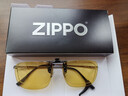 ZIPPO美國近視偏光變色夜視太陽(yáng)鏡夾片開(kāi)車(chē)駕駛便攜可上翻墨鏡06-72 曬單實(shí)拍圖