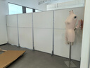 鑫禹恒北京辦公室隔斷移動(dòng)屏風(fēng)可折疊移動(dòng)高隔斷板式隔墻屏風(fēng)隔斷簡(jiǎn)約 長(cháng)1.2米*高2米全板式含腳 曬單實(shí)拍圖