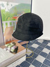 CHANEELR & KARITH漁夫帽2026新款秋冬季節顯臉小韓版女士帽子時(shí)尚潮流百搭保暖子女 黑色 曬單實(shí)拍圖