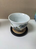景德鎮仿古釉陶瓷壺承干泡臺單個(gè)茶臺養壺盤(pán)壺托茶壺承墊茶盤(pán) 錦繡山河【敞口杯】 曬單實(shí)拍圖