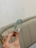 茶葉翠「云霧茶峰」油青冰飄花玉手鐲子真玉石正品冰透種翡翠手鐲女處理 「云霧茶峰」真玉正品手鐲 58mm-59mm「悅己期-舒適自在」 曬單實(shí)拍圖