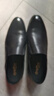 金利來(lái)（Goldlion）男鞋商務(wù)皮鞋25春季新款柔軟耐折樂(lè )福鞋G521510038AAB黑色41 曬單實(shí)拍圖