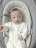 婧麒（JOYNCLEON）嬰兒連體衣保暖夾棉嬰幼兒寶寶衣服秋冬爬服哈衣套裝 Jlt200702 曬單實(shí)拍圖
