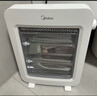美的（Midea）小太陽(yáng)取暖器家用節能電暖器臺式電熱器暖氣機辦公室烤火爐暖腳器暗光防燙遠紅外電暖氣 三管三檔調溫定時(shí)款GH 機械式 曬單實(shí)拍圖